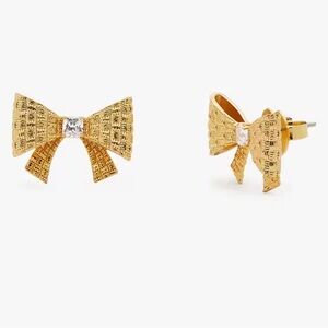 Kate Spade Wrapped In A Bow Studs‎ Earrings NWT